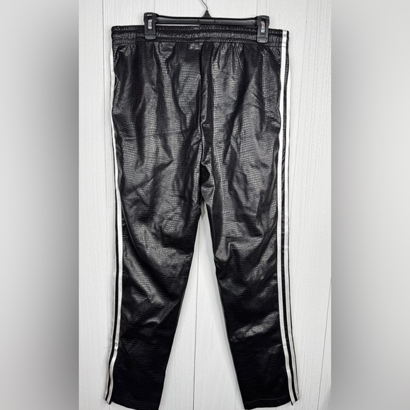 Adidas Originals Faux Leather premium luxe track pants snake python - Picture 4 of 10